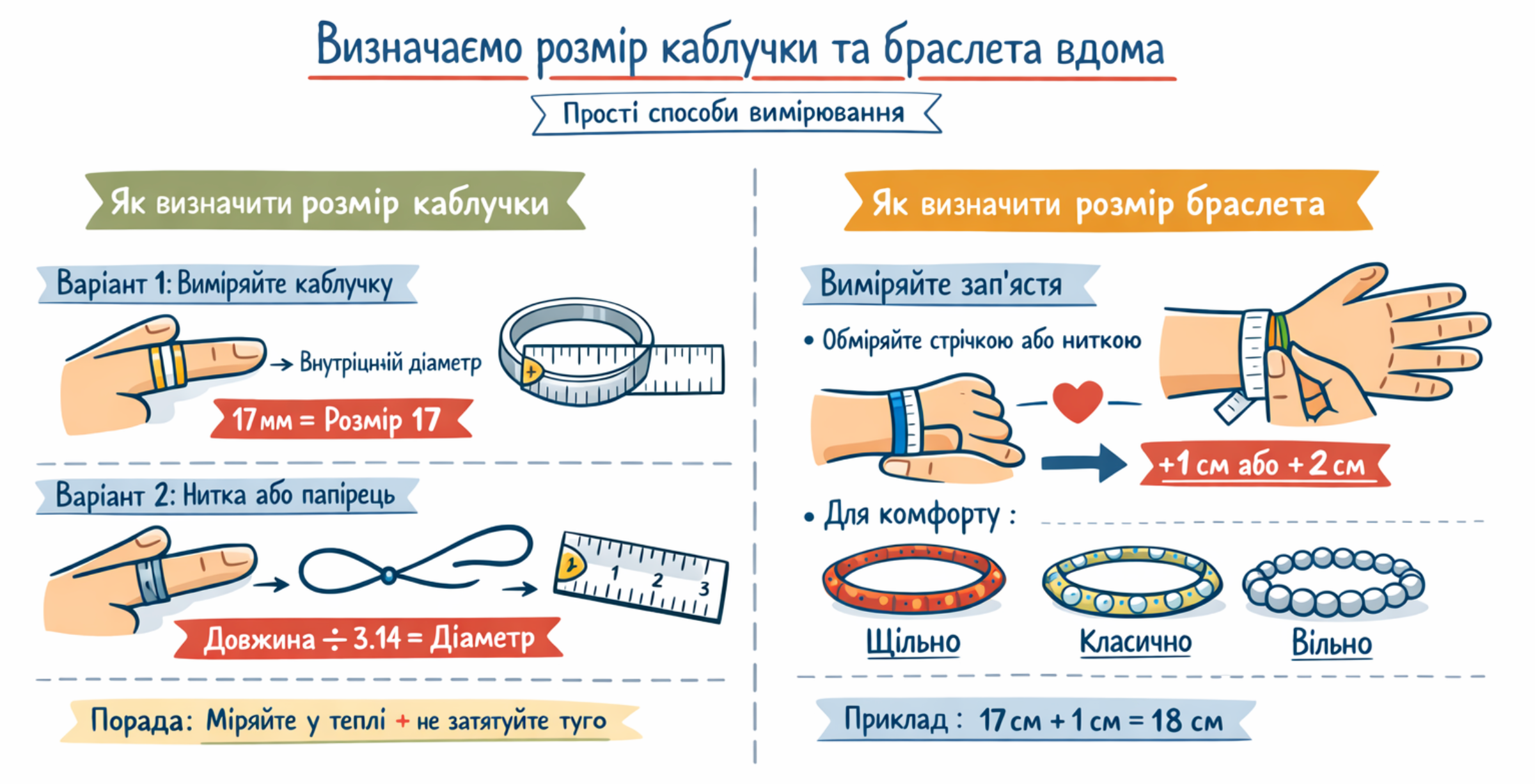 Який розмір