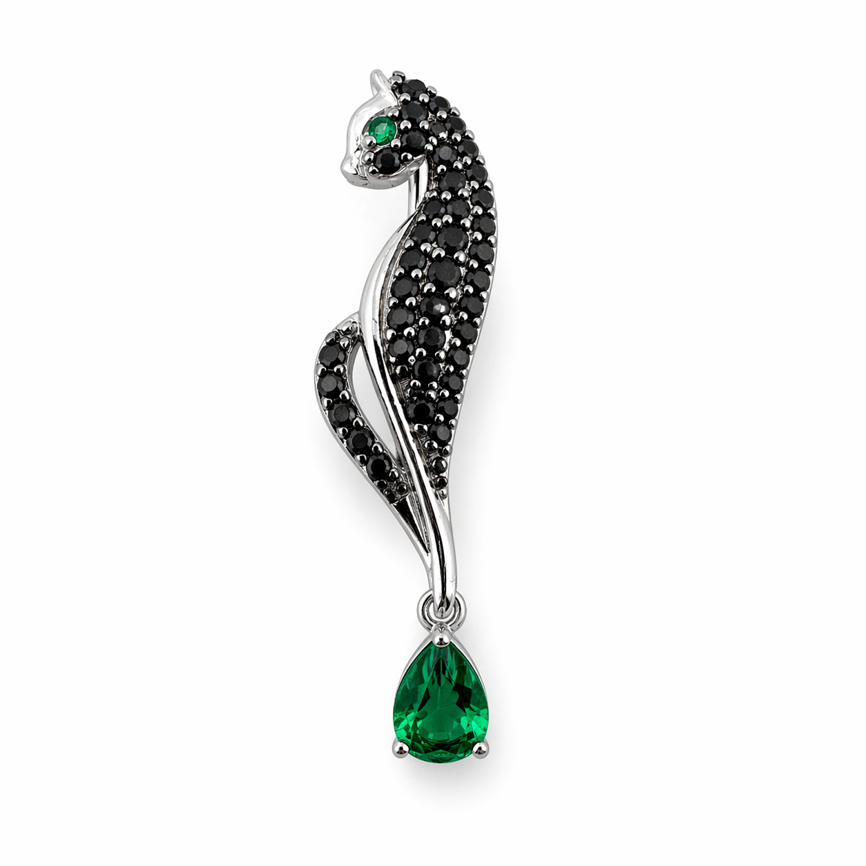 Брошка Силует